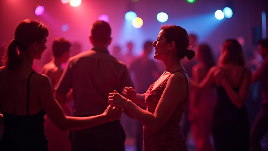 Salsa dance meetup with live music